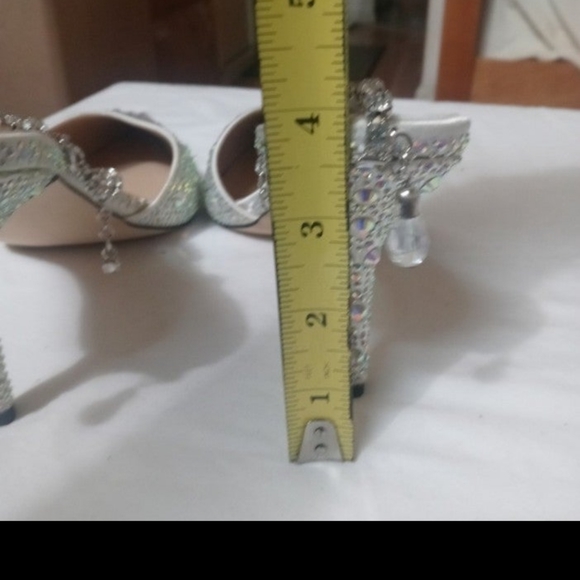 Vertundy Women's High Heel Stiletto Pumps Closed Pointed Toe Ankle Strap Fashion - Picture 12 of 13